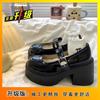 Wear-resistant Heightening Fashionable Foreign Style Versatile Mary Jane Shoes Women's Spring 2025 New Non-slip Niche Platform Single Shoes