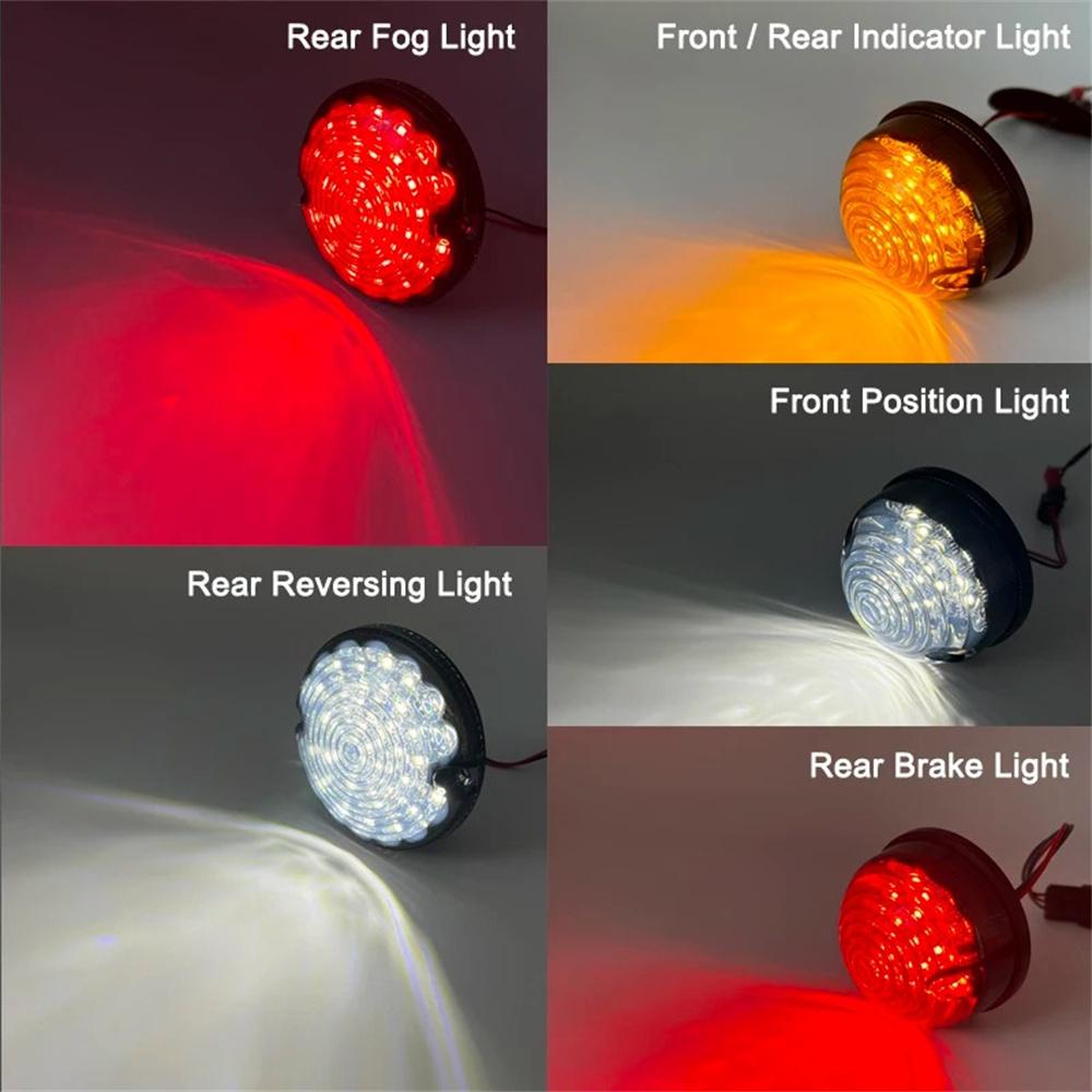 Complete LED Light Upgrade Kit Smoked Lens Fit For Land Rover Defender 1990-2016