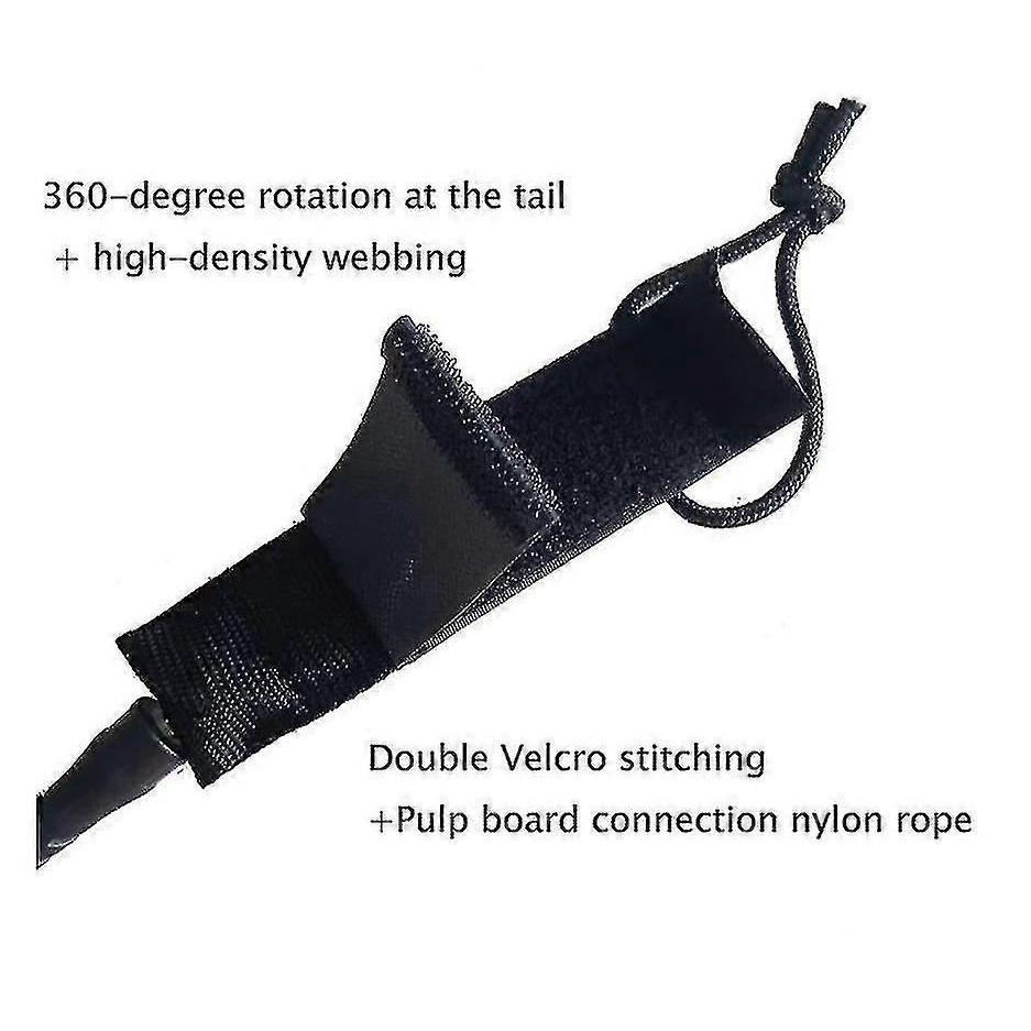 Surf Leash 10ft Surfboard Leash 6mm Wide Foot Sup Rope With Ankle Cuff