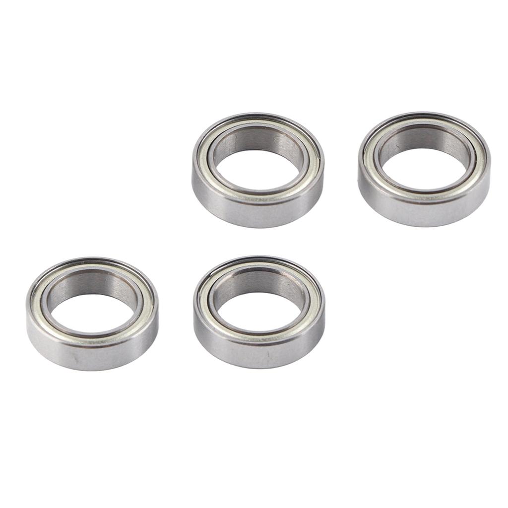 4Pcs RC Ball Bearing Kit 10x15x4mm Stainless Steel Bearing for Arrma 3S 1 10 RC Car Crawler
