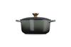 Литая эмалированная кастрюля Le Creuset Signature Cocotte Ronde 20 см, совместимая с газовой духовкой IH Time Green, японская [Авторизованный продукт]