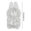 5-1pcs For Labubu Transparent Protective Cover Monster Elf Doll Cover Storage Box Cute Elf Plushie Display Cover for Party Dolls