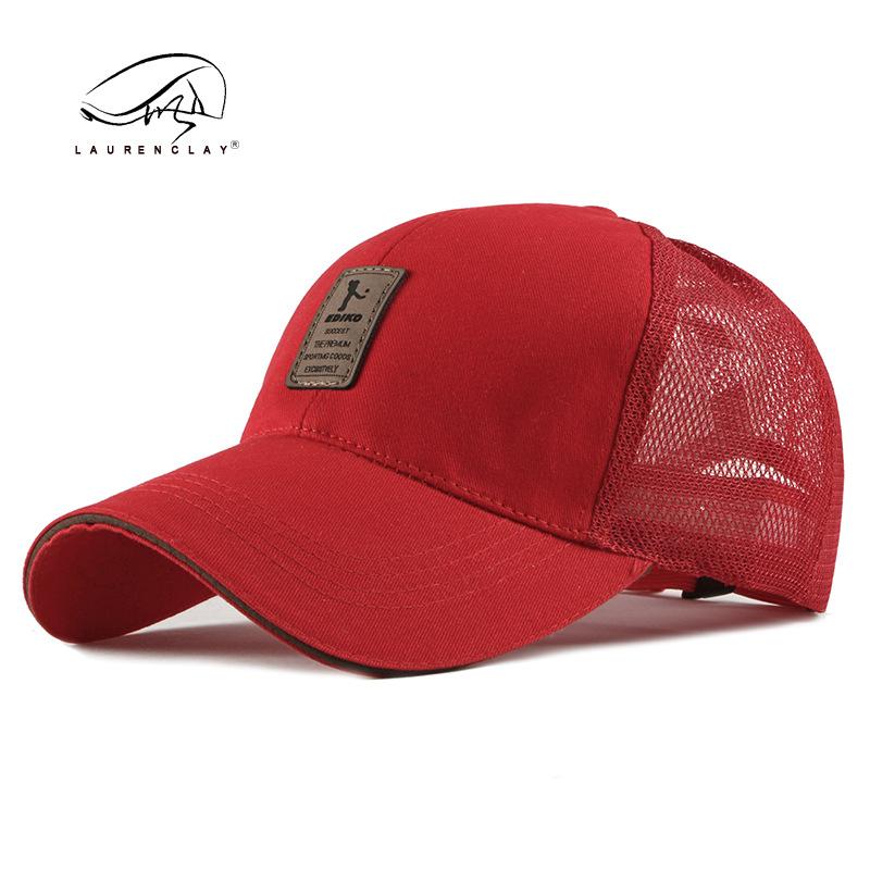 Spring and summer hats fashionable hollow mesh baseball caps men's visors sun protection peaked caps women's