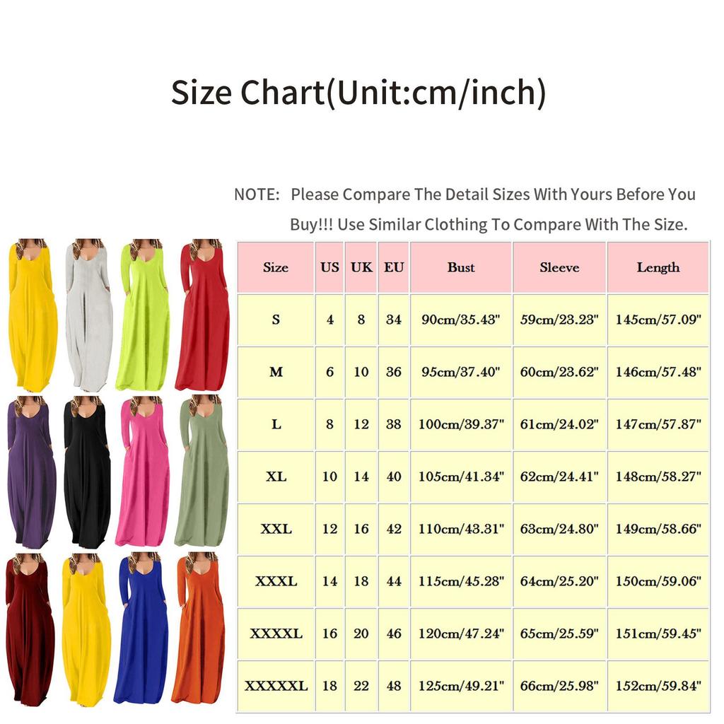 Женское повседневное свободное однотонное длинное платье сексуальное платье с глубоким V-образным вырезом и длинным рукавом