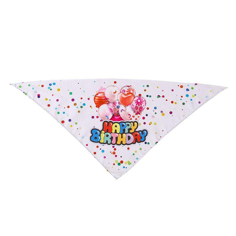 Thanksgiving Pet Supplies Dog Saliva Towel Christmas Pet Triangular Scarf Halloween Dogs and Cats Bib Bib