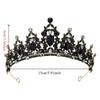 Shiny Baroque Crown Elegant Princess Rhinestone Crown Exquisite Bridal Tiara  Women/Girls