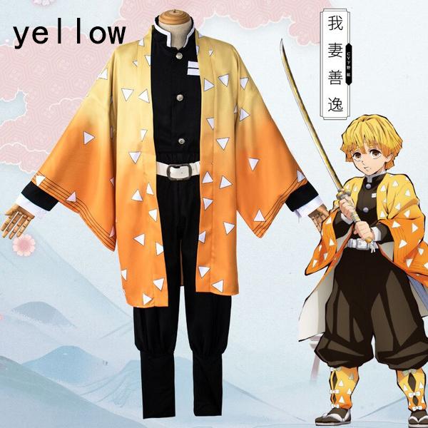 Костюм убийцы демонов Kimetsu no Yaiba Kamado Tanjirou Nezuko Agatsuma Zenitsu Tomioka Giyuu Muzan, аниме для косплея