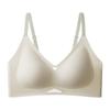Light luxury seamless jelly strip bra fixed cup does not run cup gathers Shantou adjustment underwear sticker bra
