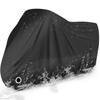 LIHAO Large Motorcycle UV with Storage Scooter Cover Cover, Waterproof, Heat-Resistant, Protection, Breathable, Anti-Theft, Portable, Bag,