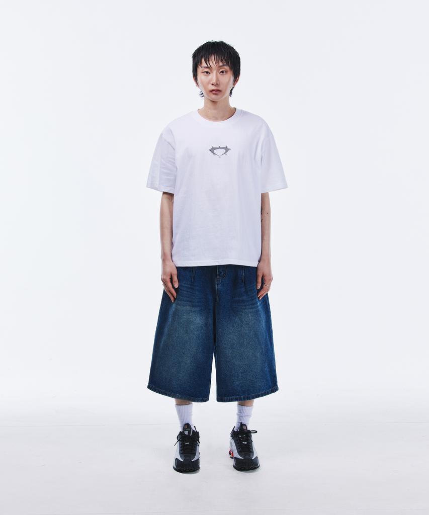 SCALLYWAG Big Bermuda Denim Shorts [Indigo]