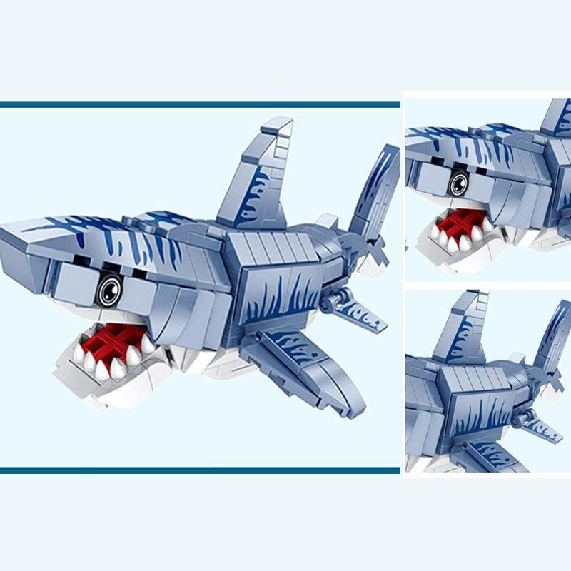 Lego Команда Подводной Лодки 2 Механизированная Броня Строительная Игрушка