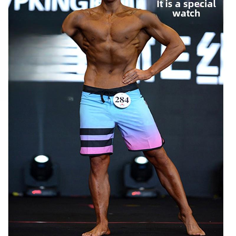 Мужские быстросохнущие шорты для соревнований по бодибилдингу IFBB Olympia 2024 года