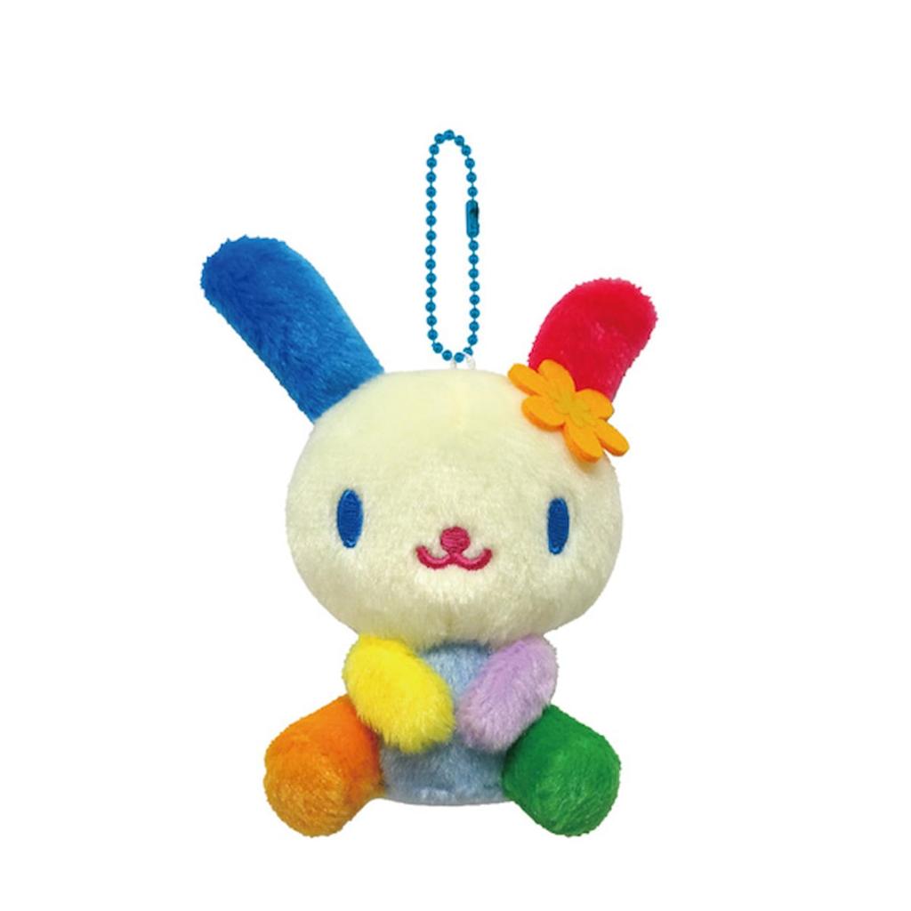 K Company Sanrio Characters Ball Chain Mascot Usahana X X (Munekyun Memories) SAM-HBM-US H10.7 W7.1 D5.2cm