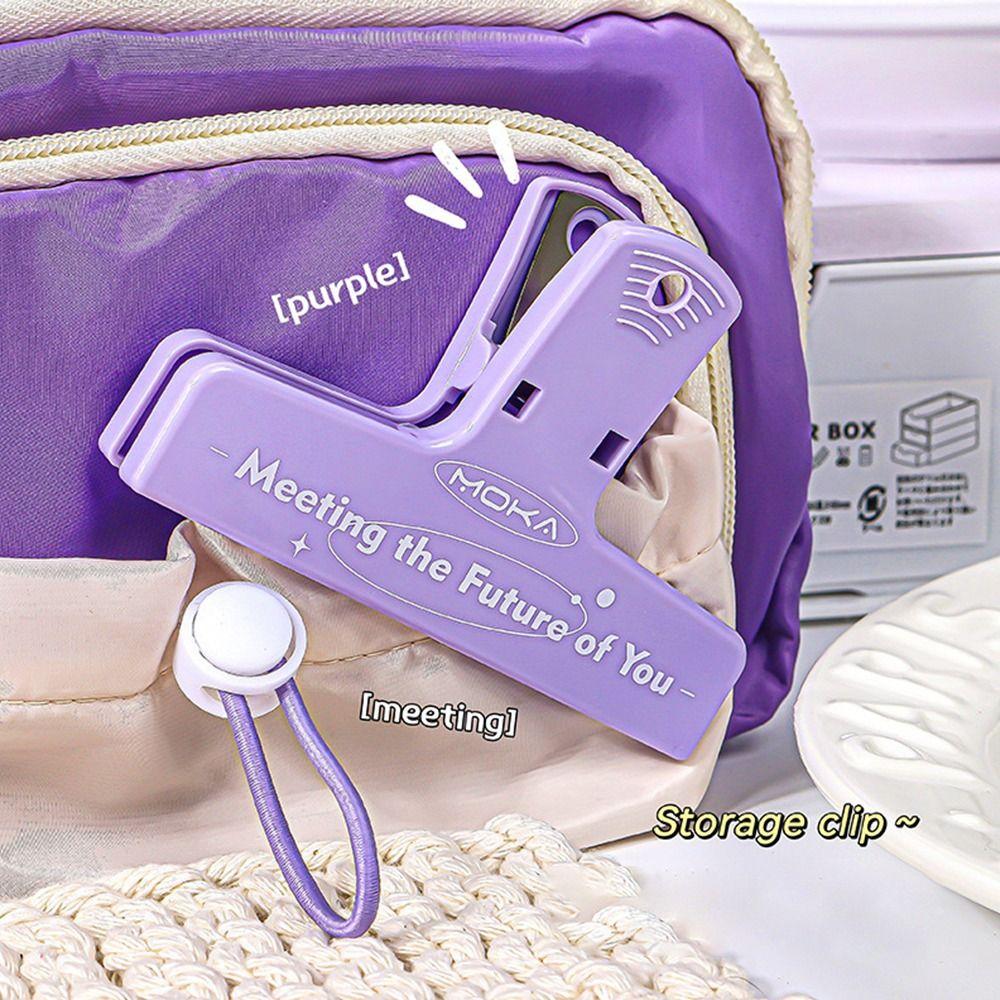 Plastic Receipt Storage Folder Stationery Securing Clip New Magnetic Clip