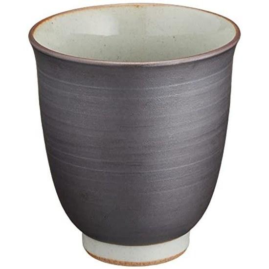 Saikaitoki Hasami ware teacup cup black capacity approximately 250ml made Japan 74035