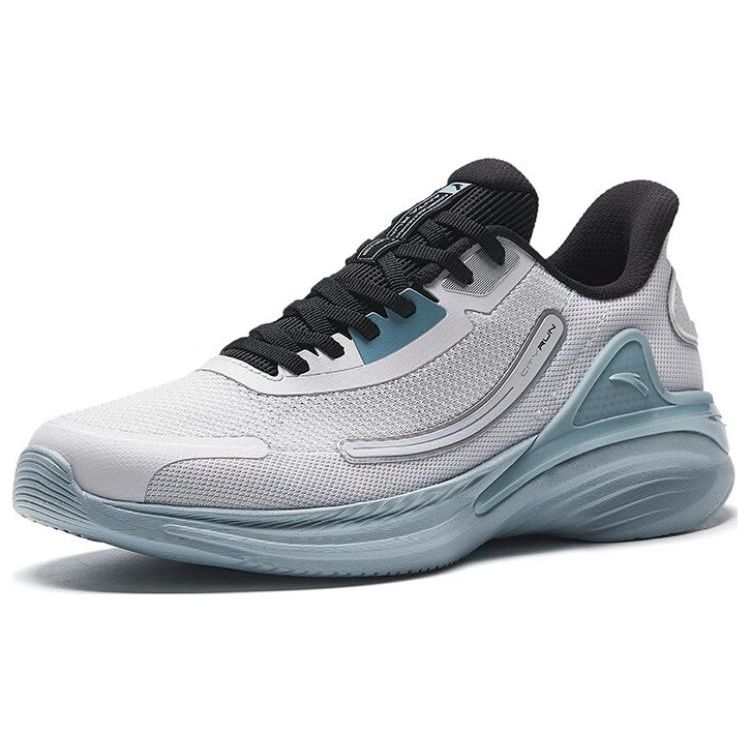 Anta Кроссовки для бега City Lace-Up Durable Low-Top, мужские кроссовки, черные 112335566-2