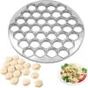 Round Dumpling Mould 37 Holes Dumpling Press Molds Kitchen Dough Press Kitchen Supplies