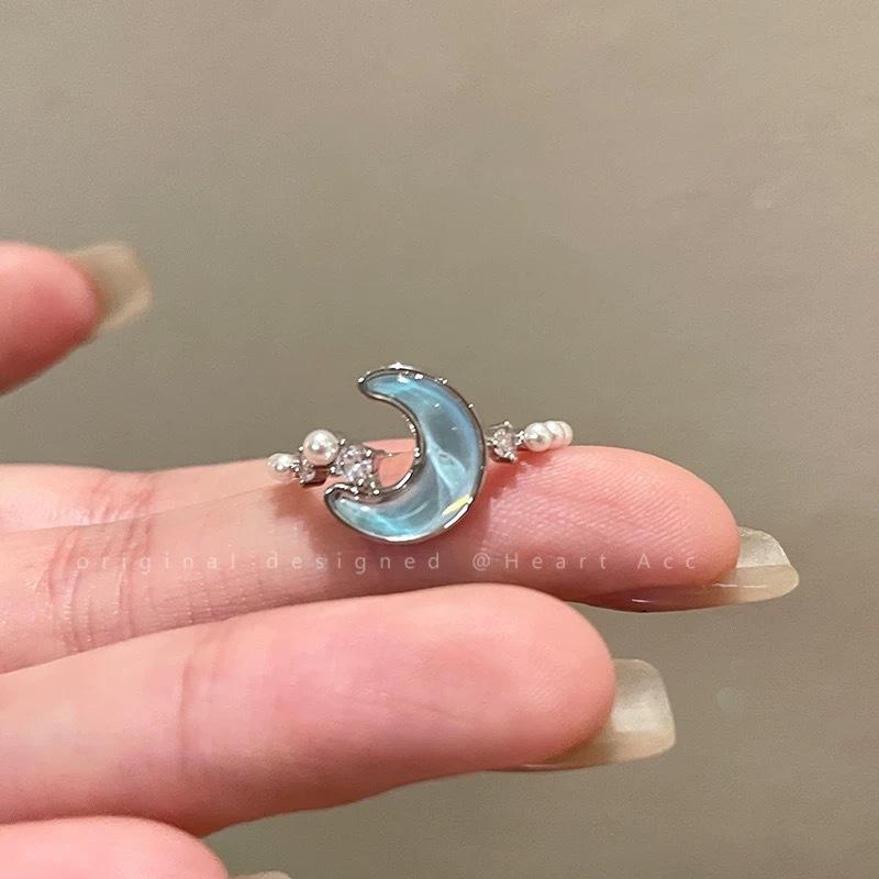 Кольцо с жемчугом, цирконом и бабочкой, женское, нишевое, с чувством высокого класса, легкая роскошь, парное кольцо для пары, темпераментное, открытое кольцо