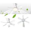 Modern Ceiling Fan with Light and Remote Silent Ceiling Fan with LED Light Remote Control with Lights Remote Control for Bedroom