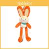 Plush Rabbit Eyecatching Keychain In Festive Colors Ideal For New Celebrations Year