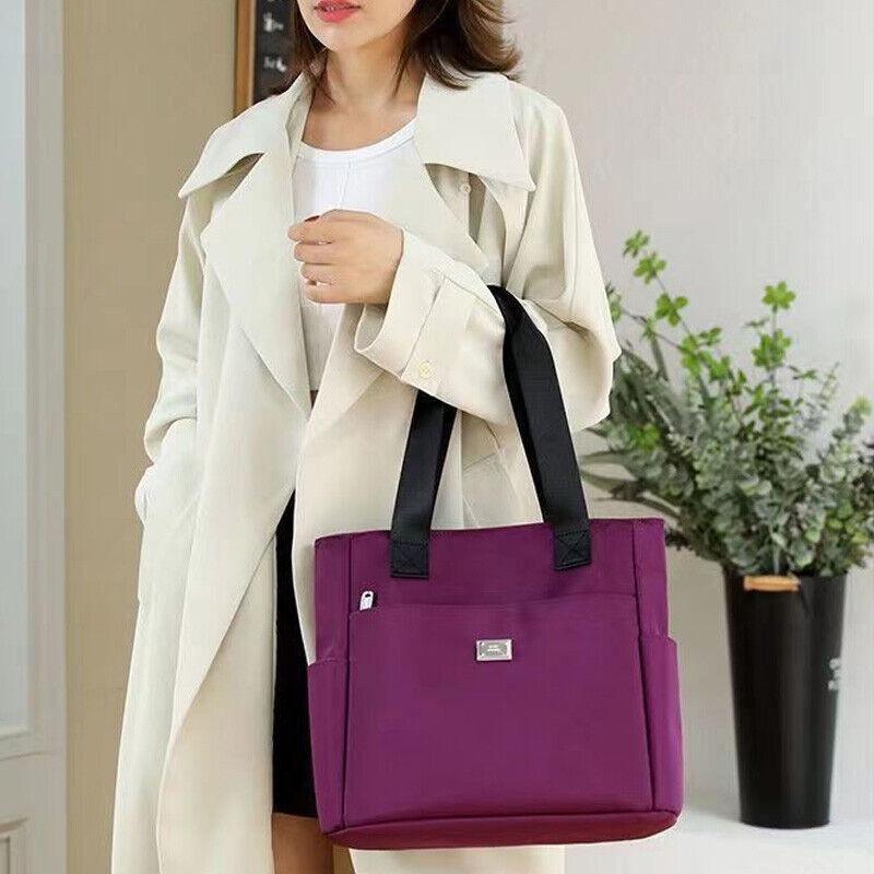 Женская сумка большой емкости, легкая водонепроницаемая сумка через плечо