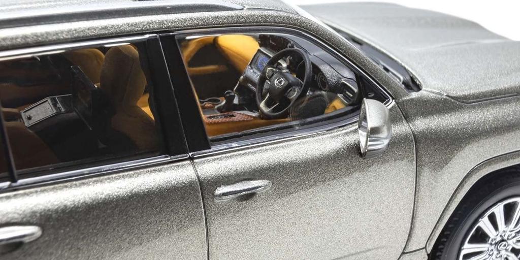 Kyosyo Original Lexus LX 600 Completed Product 1/43 (Sonic Titanium)