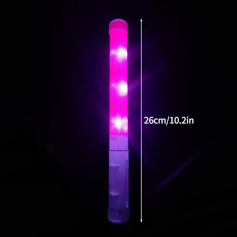 Durable Color Changing Glow Stick Kpop Lightstick Concert Support Stick LED Light Rods Wedding Party Time Halloween Lighting Decor