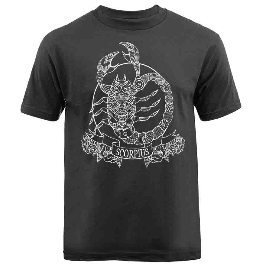 Scorpio Zodiac Sign Horoscope Astrological Graphic T-shirt
