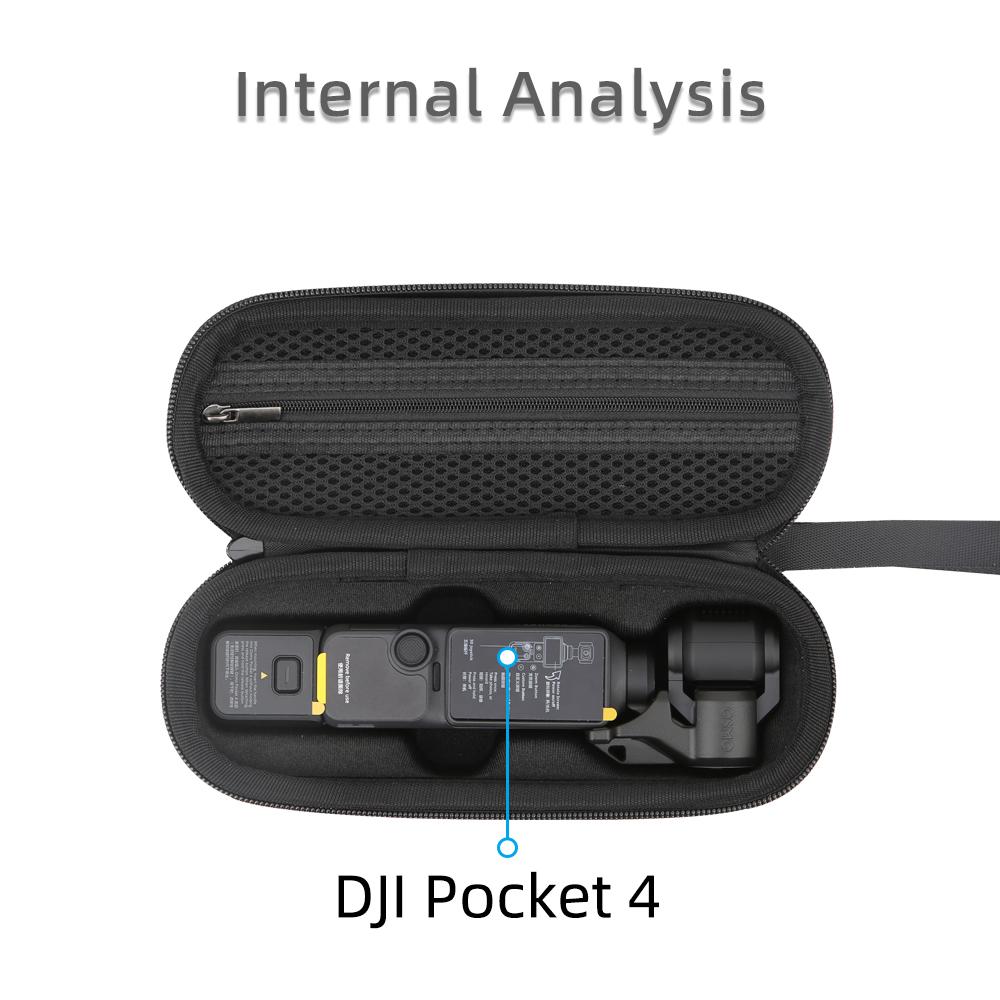 Сумка для хранения для DJI Osmo Pocket 1 Портативная сумка для переноски Прочный портативный жесткий защитный чехол для аксессуаров DJI OSMO Pocket 1