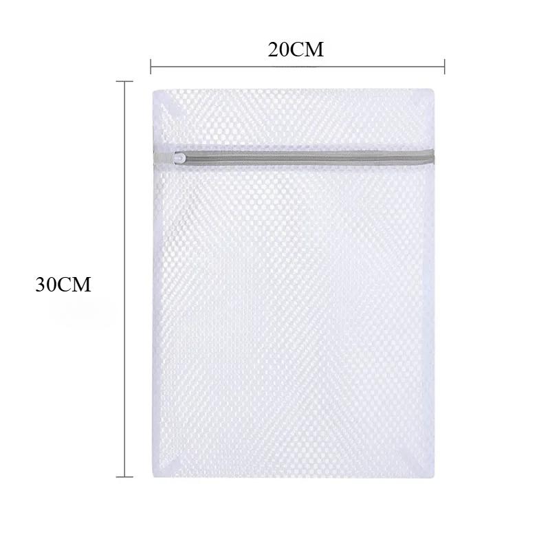 5Pcs/1PCS Mesh Laundry Bags With 3 Sizes Durable Honeycomb Mesh Laundry Bags Reusable Washing Machines Bra Bag