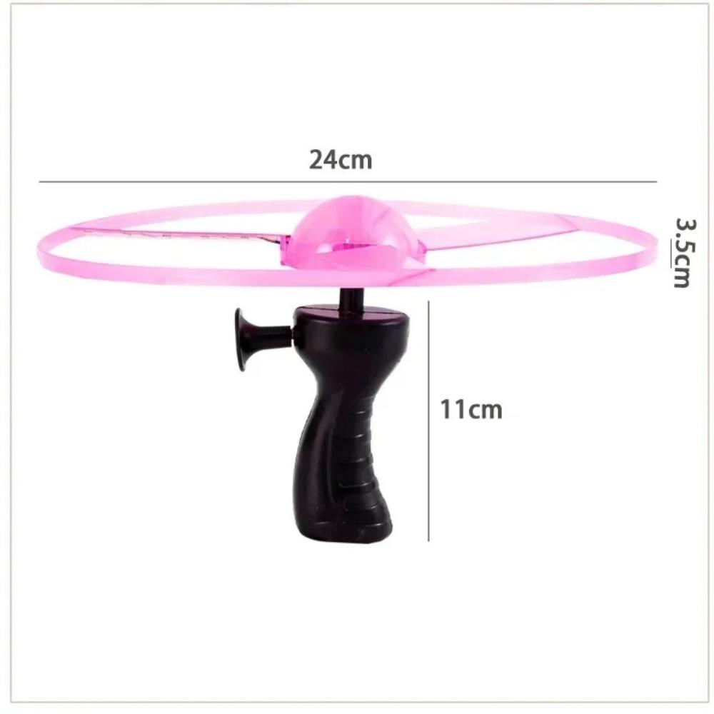Sports Toy Propeller Toys LED Light Rotating Flying Toy Funny Flash Flying Toy Outdoor Game