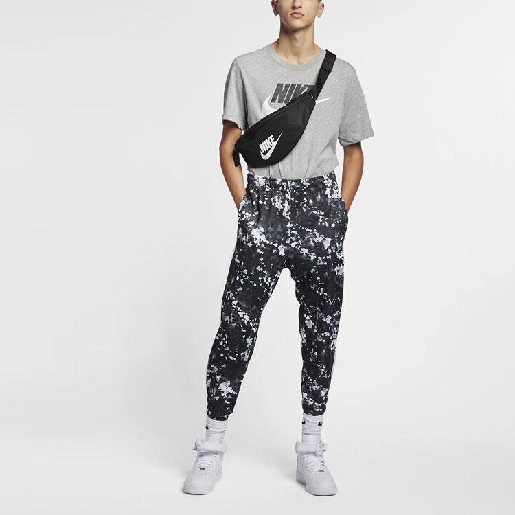 Nike Мужская спортивная футболка Futura с логотипом Темно-серая AR5005-063