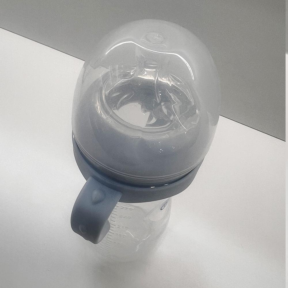 Portable Baby Bottle 240ml/330ml BPA Free Baby Bottle Newborn Bottle P.P Feeding Bottle Baby Drop-resistant Bottles With Handle