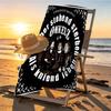 Bohse Onkelz Print Beach Towel Design, Soft, Lightweight. for Home Bathroom, Spa, Pool, Yoga, Surfing, Camping, Gift for Family, Friend