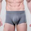 Мужские трусы-боксеры средней посадки с эластичным поясом в стиле пэчворк, цветные шорты, U-образные дышащие трусы
