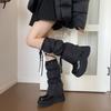 Женские модные гетры Зимние теплые длинные носки для ног Милые студенческие девушки Носки для ботинок 90-х Вечеринка Повседневная Уличная одежда