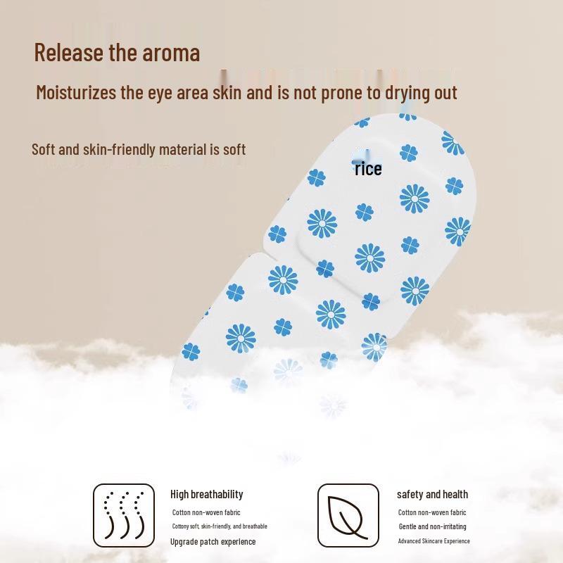 Согревающая паровая маска для глаз для сна и снятия усталости