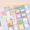Post-It Notes индивидуальные 80/100 шт цветные наклейки мультфильм милые канцелярские принадлежности студенты высококачественная бумага для заметок записная книжка