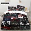 3D Print Fashion Tokioel Music Band Bedding Set Boys Girls Twin Queen Full Size Duvet Cover Pillowcase Bed Adult Bedroom