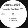 12inch Record JAYO FEAT DOGG - How Do You Wanyt It NONE NONE Japan Rap & Hip-Hop/R&B Used