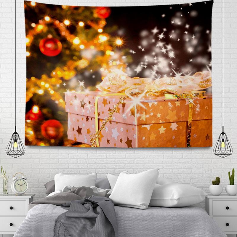 Серия подвесных тканевых гобеленов в рождественском стиле