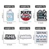 Math Student Tears Enamel Pins Custom Math Is Hard So Is Life Brooches Lapel Badges Funny Puns Jewelry Gift for Kids Friends