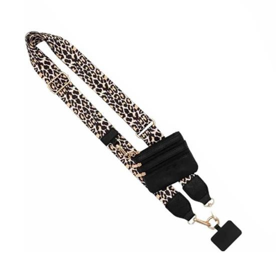 Ремешок для сотового телефона с застежкой-молнией и клипсой для телефона