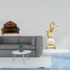 Миниатюрный диван-кушетка Одноместное кресло Модель Аксессуар для DIY Мебель Комната Микро-ландшафт Подарок
