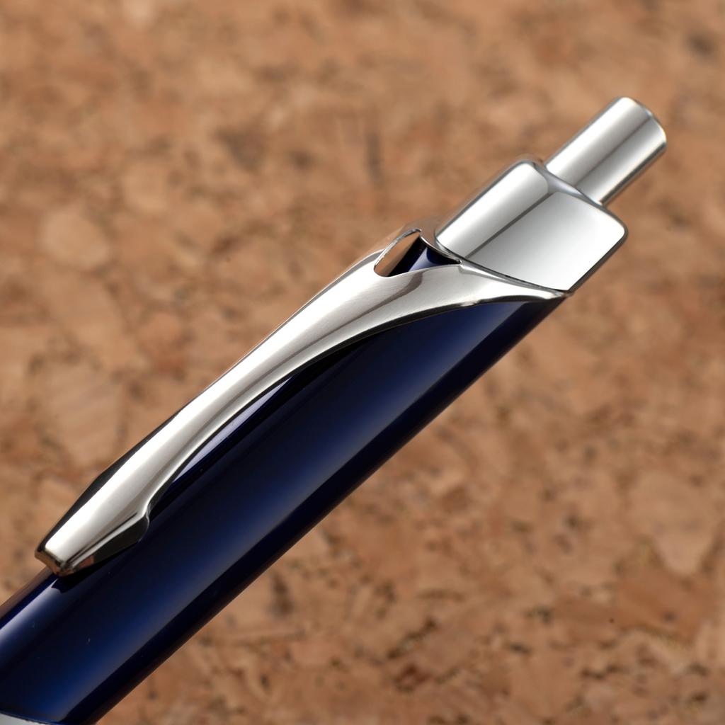 Металлическая шариковая ручка треугольная нажимная шариковая ручка бизнес рекламный подарок CPC шариковая ручка канцелярские товары студенческие канцелярские товары офисная ручка