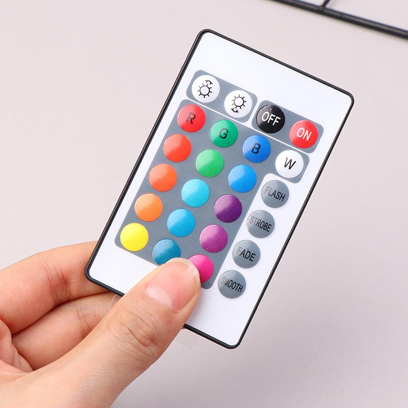 Dc5V низковольтная светодиодная RGB-светильник, 16 цветов, цветная градиентная круглая лампа с пультом дистанционного управления Usb, ночной окружающий свет