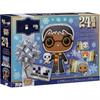 Рождественский Адвент-календарь 24 дня Обратный отсчет Blind Box Набор Фигурок Гарри Волшебник Магическая Тема Рождественский Подарок Коллекционный Декор