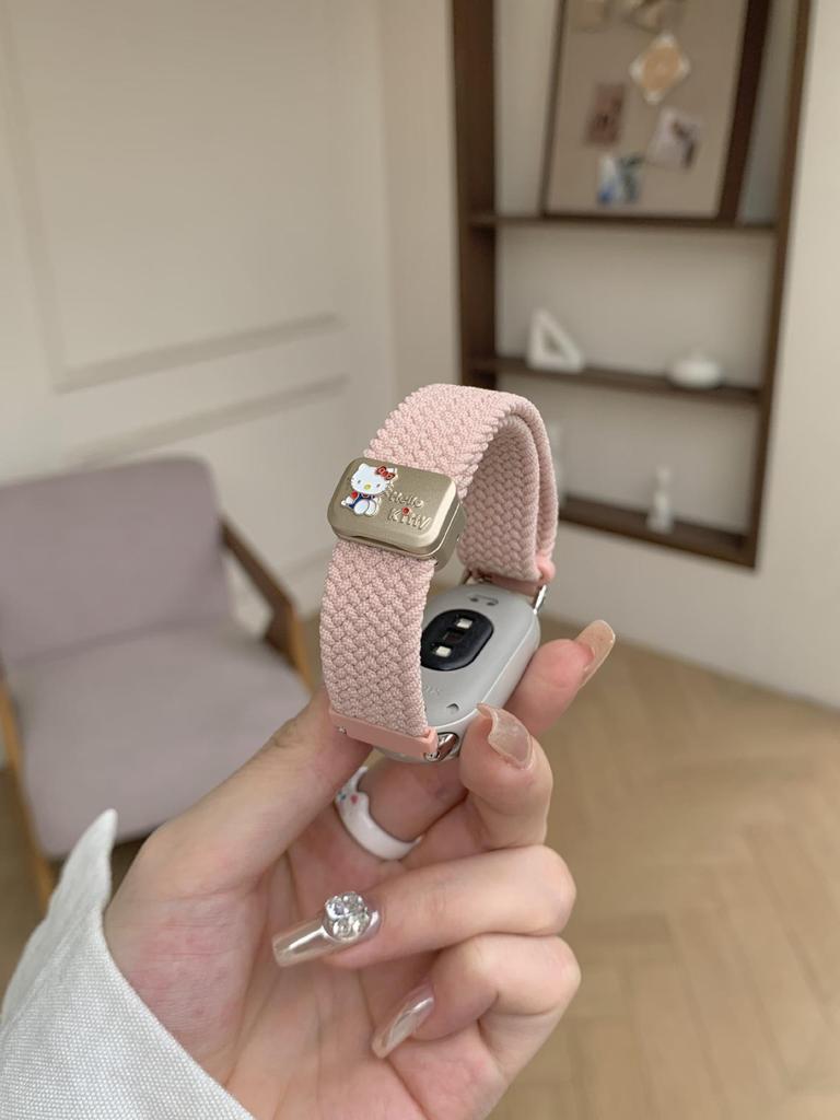 Совместимый ремешок для Huawei GT654, Xiaomi 89Pro и Apple 11 - 3D Кот KT Магнитная застежка