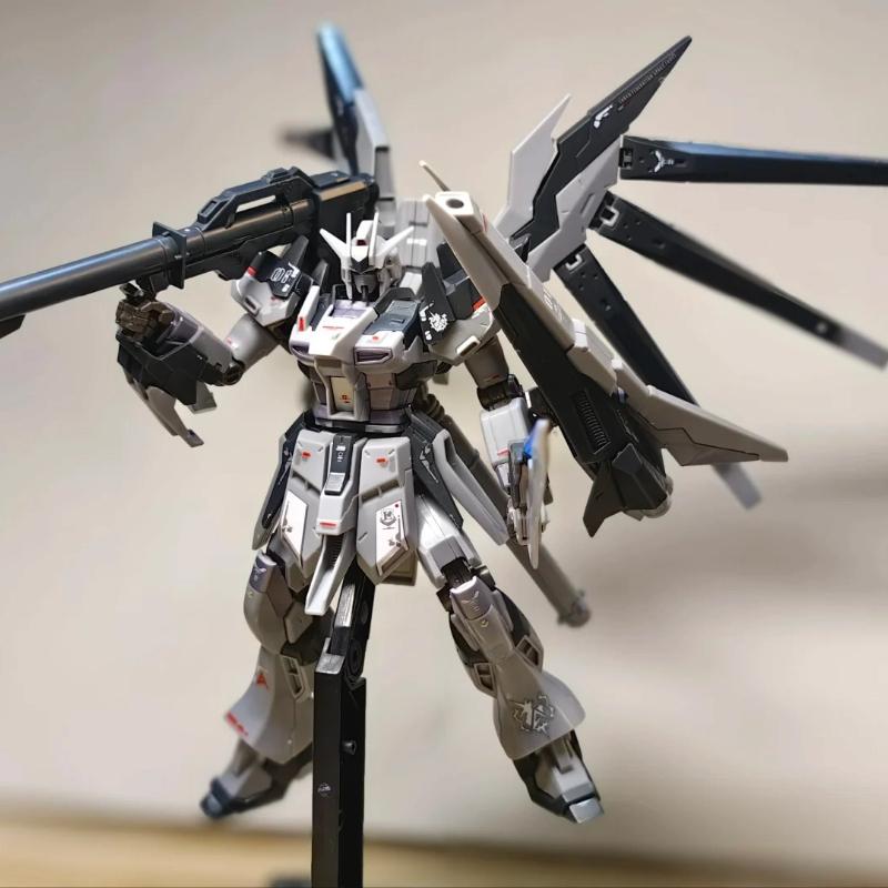 HG 1/144 Xf-03 Стиль Темного Схождения Hi-Nu Сборная Модель Набор Фигурок Пластиковая Модель Игрушки Настольное Украшение Для Мальчиков В Подарок