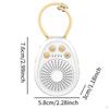 Mini White Noise Machine Bedroom Supplies with Timer Function Sleep Aid Device Sleeping Soothing
